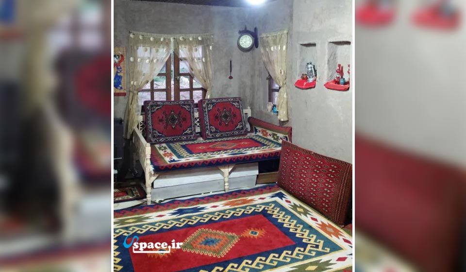 نمای داخلی اقامتگاه بوم گردی گیل خانه - کوچصفهان - روستای گیلوادشتان