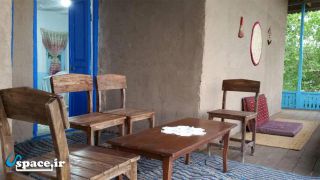 ایوان اقامتگاه بوم گردی گیل خانه - کوچصفهان - روستای گیلوادشتان